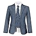 Navy Blazers for Boy Kids Tweed Suit Jacket Retro Herringbone Uniform Teen Classic Blazer Fashion Party Sport Coat 14