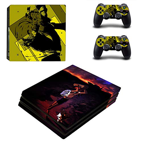 Playstation 4 Pro Skin Set Shooter Game HD Printing Vinyl Skin Cover Protective