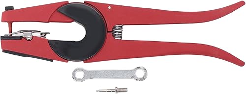 Miniatura 9 de Oreja de ganado, etiqueta de ganado, alicates universales para etiqueta de oído de animales con aplicador de etiqueta de oído para ganado, cerdos,