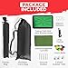 UMDIDLE Portable Golf Hitting Net with Practice Mat – Golf Practice Net with Rubber Tees, Foam Balls, Grip Trainer, Ground Stakes & Carry Bag for Indoor Outdoor Hitting with Noise Reduce Silk Target