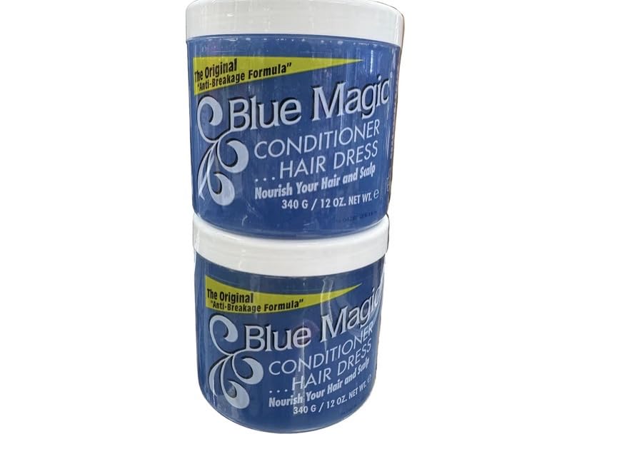 Blue Magic Conditioner Hair Dress, 340 g per Jar, Pack of 2