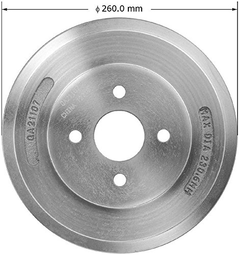 Image of Bendix Premium PDR0837 Rear Brake Drum for Chevrolet Cobalt 2010-2009, Pontiac G5 2010-2009