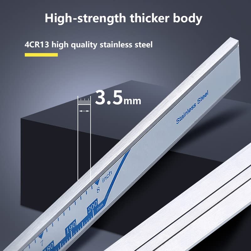 Calibre Digital 150 mm Precision Digital Metal Vernier Caliper Acero Inoxidable 3MS Respuesta Medición de Pachómetro de Calibre