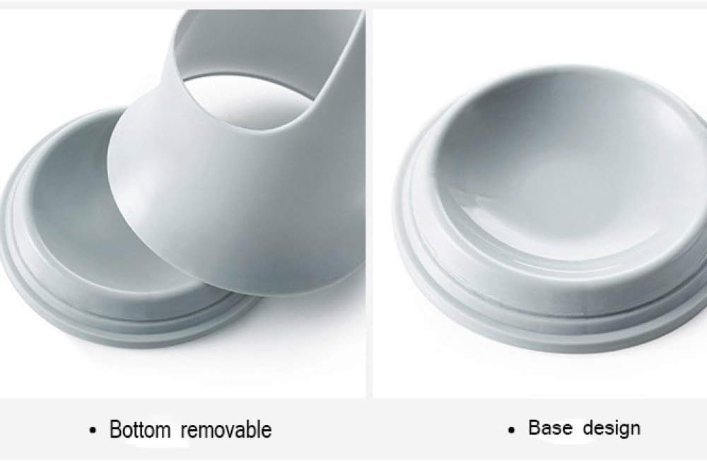 Toilet Brush and Holder Upgraded Design with Soft Bristle,Bathroom Bowl Set, Cleaning Kit (Flooring)