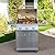 Nexgrill Stainless Steel 3-Burner Propane Gas Grill w/Foldable Side Shelves, 40,500BTUS, 591.05 sq. in. Cooking Area, Perfect for Outdoor Cooking & Grilling, BBQs, Backyard, Tailgating, 720-0830MN