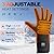 BNZ Heated Gloves for Men Women, Rechargeable Heated Gloves for Winter Sports Snow Biking Riding Skiing Cycling Hunting Snowboarding, Touchscreen Function (Extra Large)
