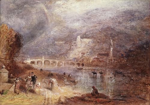Murale Tableaux Toile Turner Heidelberg 60x90cm Contre Murs Vides