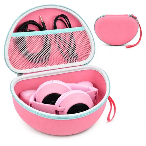 Étui pour casque Riwbox CT-7 iClever Mpow Picun enfant rose