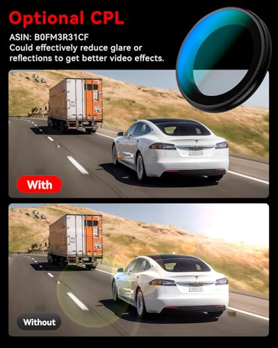 IIWEY 4K+4K Dash Cam Front and Rear, Dual STARVIS w/HDR, 5G WiFi-6 (up to 20MB/s) with App, 128G SD Card Included, GPS, Dash Camera for Cars with 24/7 Parking Mode, 3.18 Inch IPS, 170° Wide Angle - Image 9