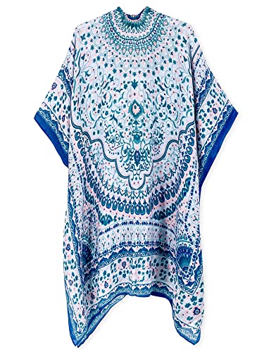 Image of Spicy Sandia Kimonos for Women Floral Beach Cover Up Loose Swimsuit Bathing Suit Coverup Cardigan for Summer Swimwear