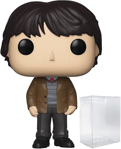 POP Stranger Things - Mike Wheeler at Snowball Dance Funko Pop! Figura de vinilo (incluye funda protectora compatible con POP Box), multicolor, 3.75