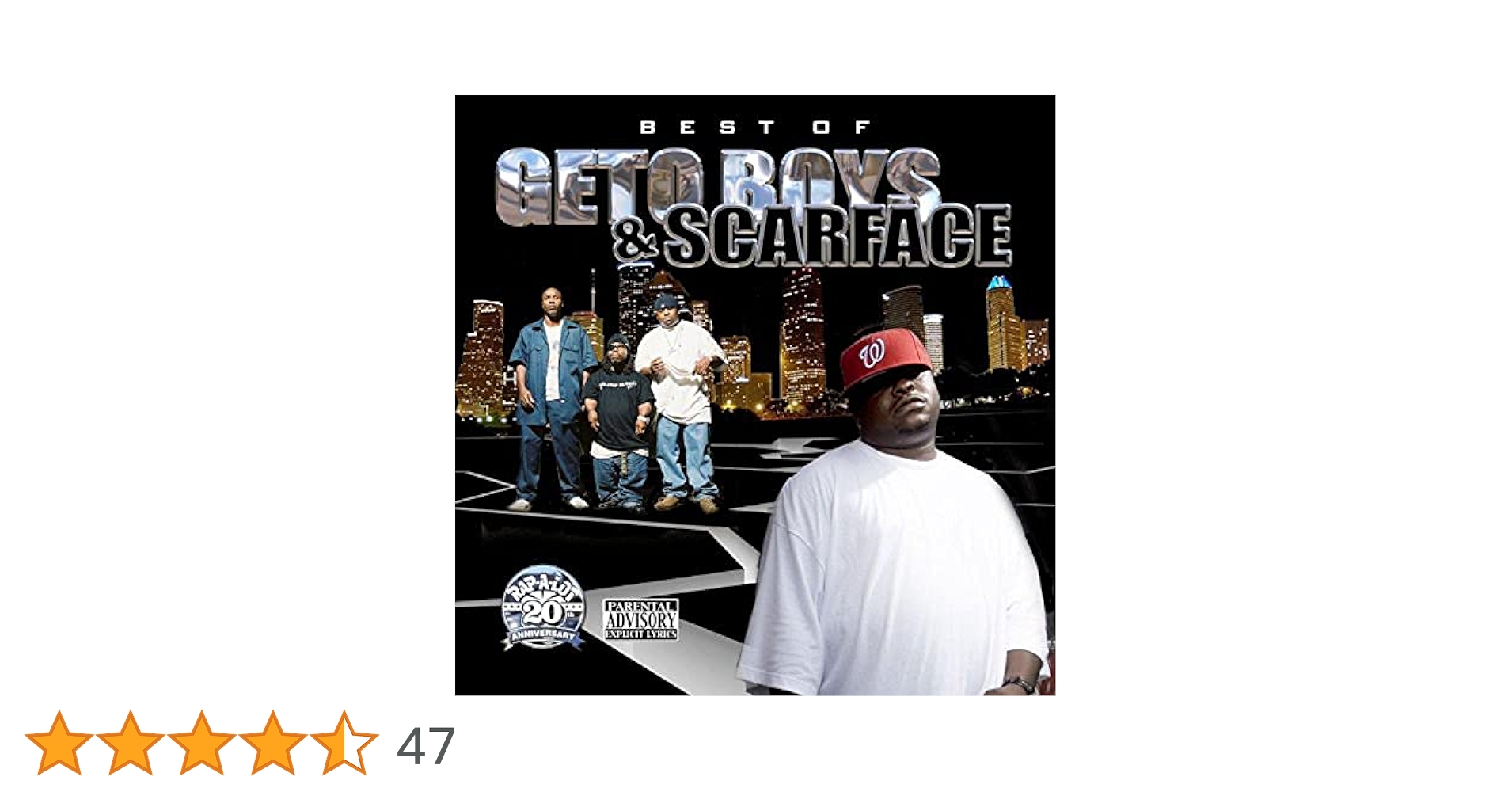 【未使用】 GETO BOYS SCARFACE Greatest Gits Amazon.co.jp: Greatest Hits: ミュージック