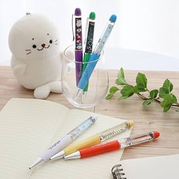 Amazon | しろたん うごく アート ボールペン 《風船》 14.6cm