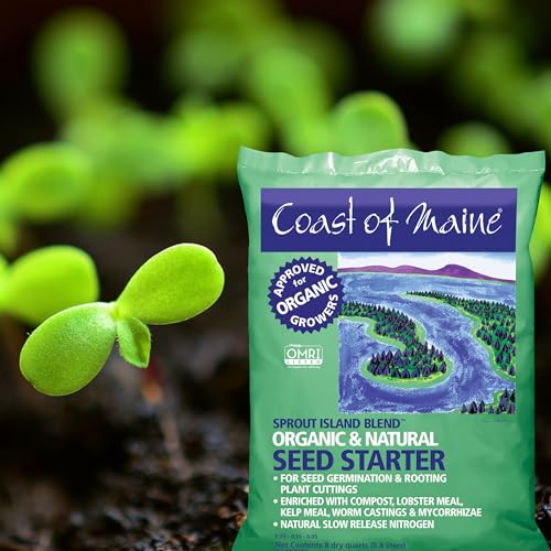 Coast of Maine Organic & Natural Sprout Island Blend Seed Starter 8 Qt miniatura 5