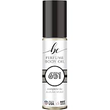 عطر BC 651 مستوحى من Aloura Sport للرجال، زيت الجسم المقلّد، 0.3 أونصة سائلة/10 مل
