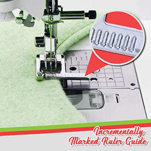 image for Jinjin Sewing Machine Presser Feet Walking Foot Left Edge Guide Singer