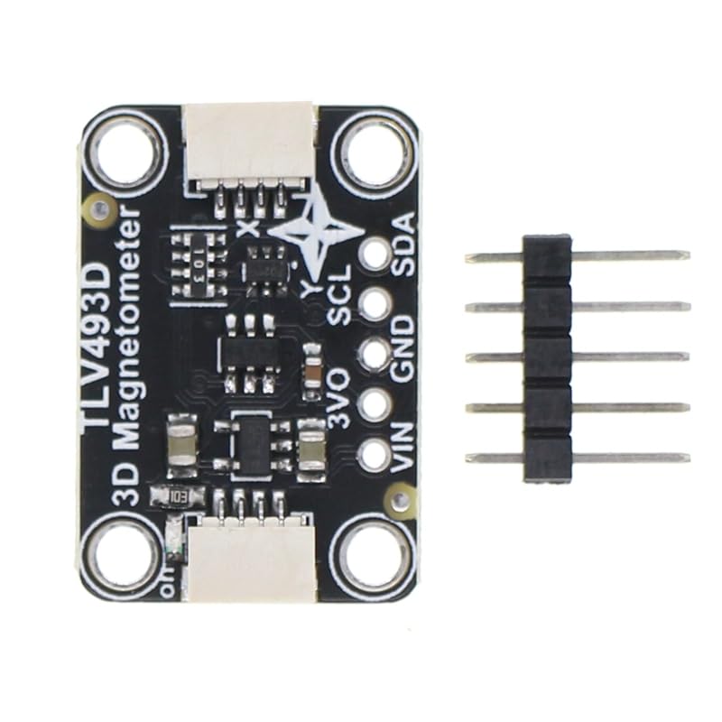 Image of DONGKER TLV493D Triple-Axis Magnetometer Sensor Module,DC 3V-5V Module Magnetometer Board for Detecting Objects with Magnets