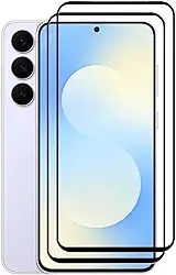 Compatível com Samsung Galaxy S25 FE - 2 Películas de Vidro 3d Protetora de Tela