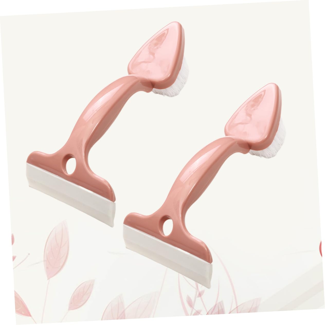 PartyKindom Cepillo De Limpieza De Azulejos Espátula para Suelo De Baño Limpiador De Vidrio Cepillo para Fregadero De Cocina Fregado De Suelo 4 Uds