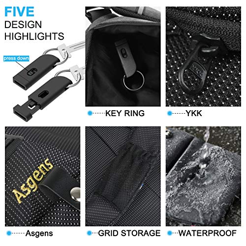 Asgens Crossbody Sport Borsttas Praktisch Multifunctioneel Anti-diefstal Beveiliging Sling Bag Waterdichte Koerierstas Vrije tijd Draagbaar voor Kinderen & Volwassenen Outdoor - Image 6