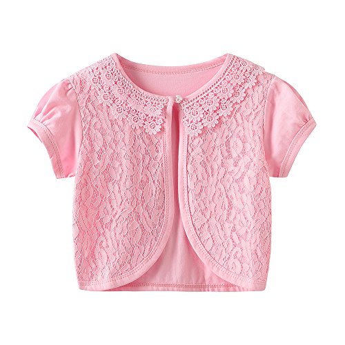 Image of CHENXIN Girl Shrugs Knit Long /Short Sleeve Lace Bolero Cardigan Shrug