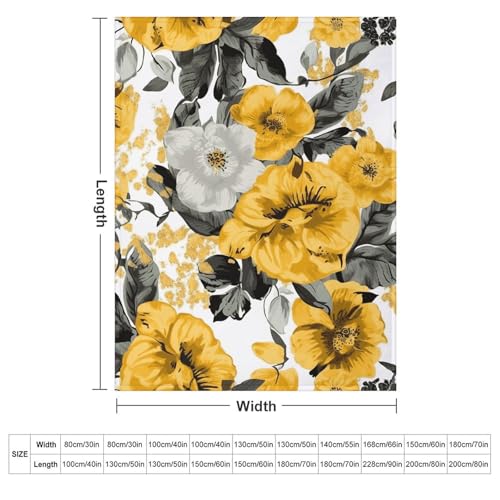 Couverture flanelle imprimée rose jaune plaid léger grand lit canapé