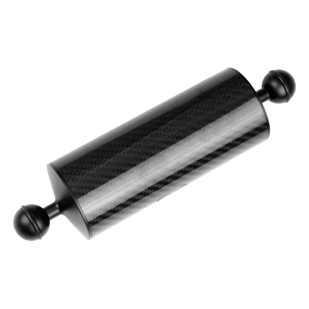 Support D'extension de Flottabilité de Boule de Bras de Flotteur de Carbone de Plongée sous-Marine de 2X 8