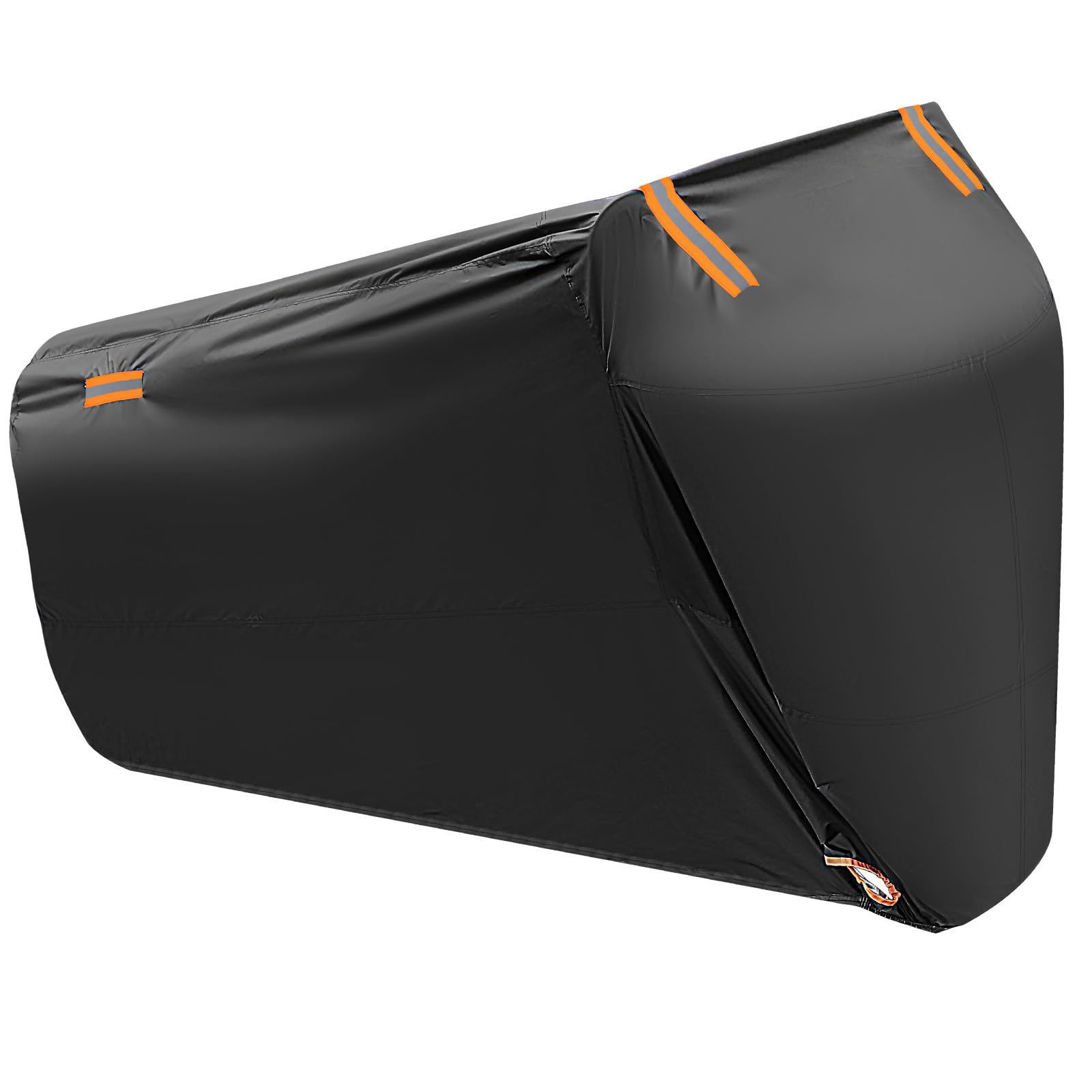 NUOBESTY Housse de Moto avec Œillets de Serrure Imperméable en Tissu Oxford et Cout-Vent et Bande Élastique Adaptée pour Moto et Dirt Bike en Extérieur et Voyage