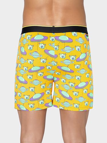 Image of Bummer Micro Modal Boxer Shorts for Men - Ultra Soft & Breathable, 3 Times Softer Than Cotton, Anti-Bacterial, Stretchable for Ultimate Comfort & Style, Pack of 1 (A Shark Tank Product)