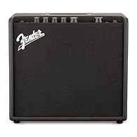 25-watt combo amplifier Single 8” Fender Special Design guitar speaker Wooden cabinet Simple user interface with 1. 8" color display