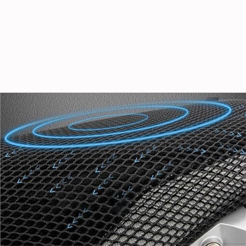 Funda de asiento de moto para Ducati Multistrada 1260 S MTS 1200 de malla protectora 3D color negro 2