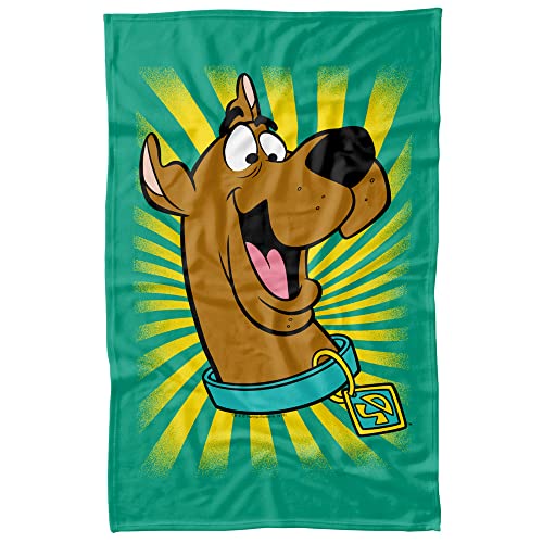 アメリカアニメキャラクター　スクービードゥー 肌掛け布団 Amazon.com: Logovision: Scooby-Doo Fleece