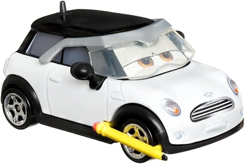 Miniatura 3 de Disney Pixar Cars 3 Paquete de 2 unidades, surtido a escala 1:55, vehículos de personajes favoritos de los fanáticos para carreras y contar