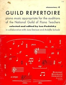 Unknown Binding Guild Repertoire: Elementary C (Summy-Birchard Edition) Book