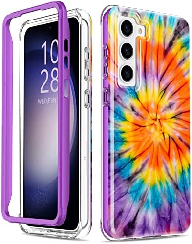 CHIYURI for Samsung Galaxy S23 Case,Military Grade Durable Shockproof Cover with Fashion Designs for Women Girls,Slim Fit Protective Phone Case for Galaxy S23 6.1" Fantastic Rainbow