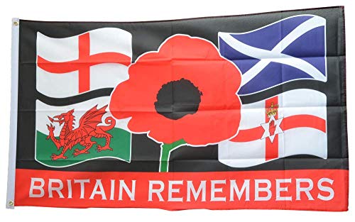 Flaggenfritze® Flagge/Fahne Britain Remembers - 90 x 150 cm für 8,95 EUR bei Amazon Bild: Flaggenfritze® Flagge/Fahne Britain Remembers - 90 x 150 cm für 8,95 EUR bei Amazon