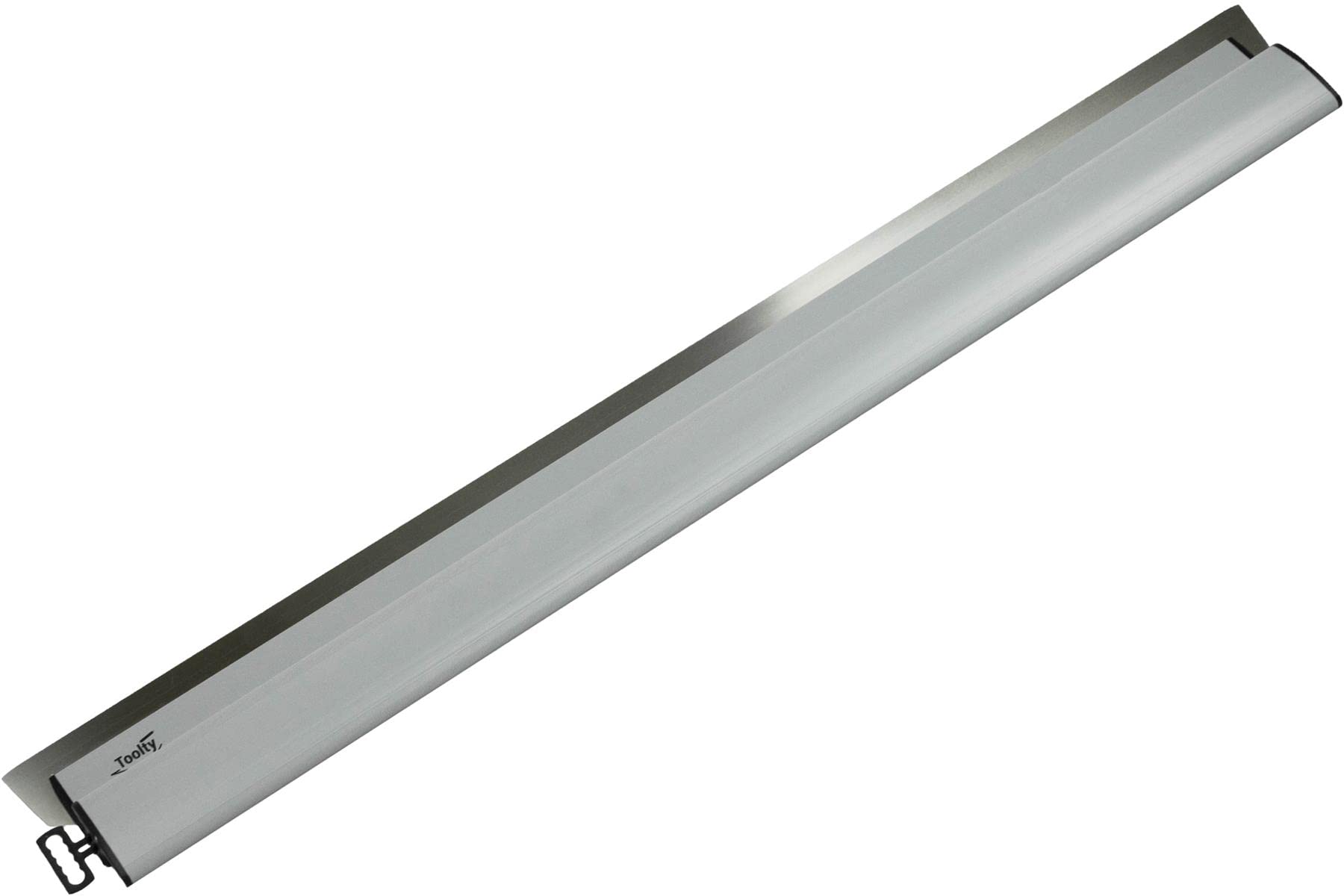 Toolty Skimming Spatula - Finishing Trowel - 1000 Mm (39.37 Inch) - Stainless Steel Blade - With Pvc Handle - For Finishing And Smoothing - Diy - Tlty-4848