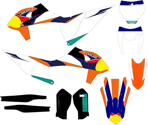 Miniatura 2 de 3M Kit de gráficos de motocicleta Adhesivo adhesivo para ktm 125 150 250 300 350 450 500 525 SX SXF 2019 2020 2021 y EXC XCW 2020 2021 2022 2023