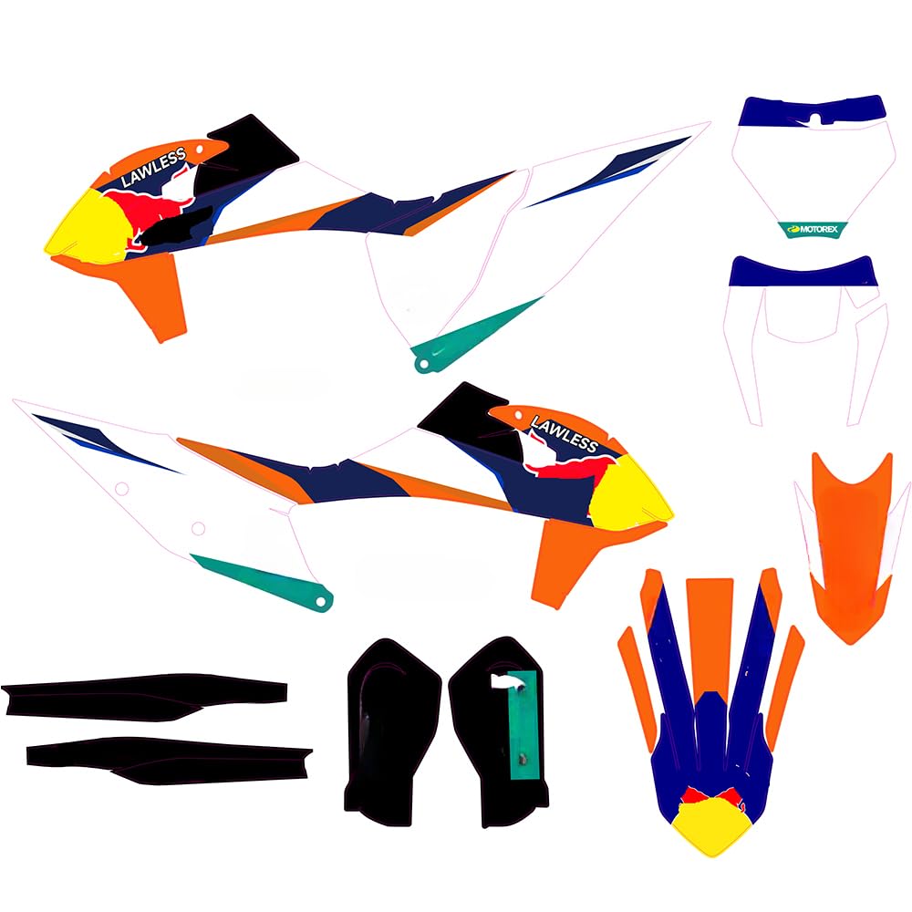 Amazon.com: MXP 3M Motorcycle Graphics kit Decal Sticker for ktm