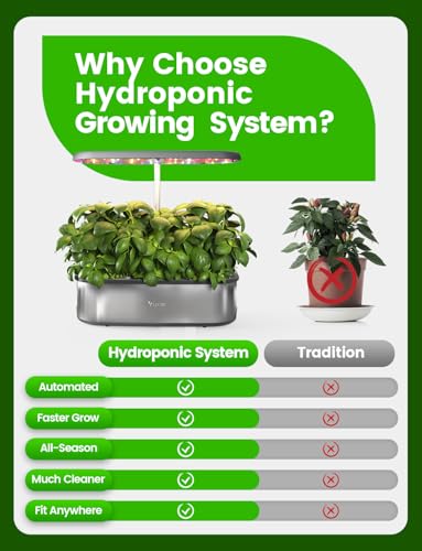 Letpot LPH-SE Hydroponics Growing System, 12 Pods Smart Herb Garden Kit Indoor thumb #8