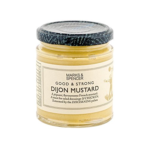 (Marks & Spencer (}[NXXyT[)) fBW}X^[h185O (x4) - Marks & Spencer Dijon Mustard 185g (Pack of 4) [sAi]