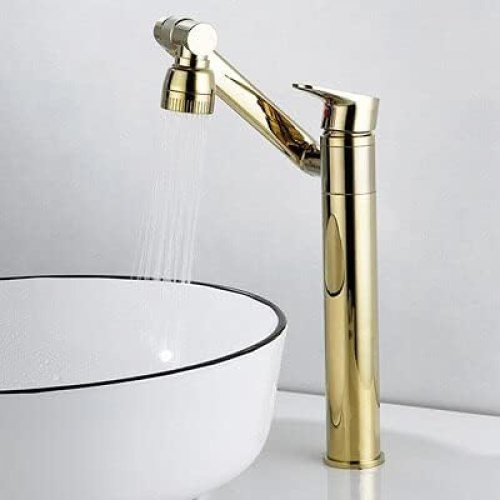 Robinet d'évier en bronze antique pour une décoration de salle de bain