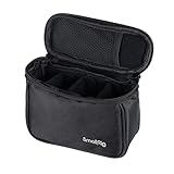 SMALLRIG Mini Camera Storage Bag, Protective Carrying Case, Handbag Box for DJI Action 2 / Follow Focus/LED Light/Microphone, Adjustable Dividers – 3704