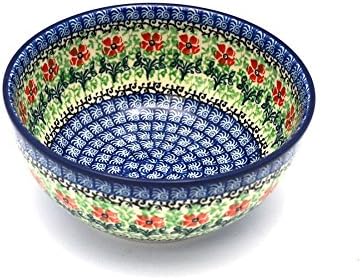 Polish Pottery Bowl - Coupe Cereal - Maraschino