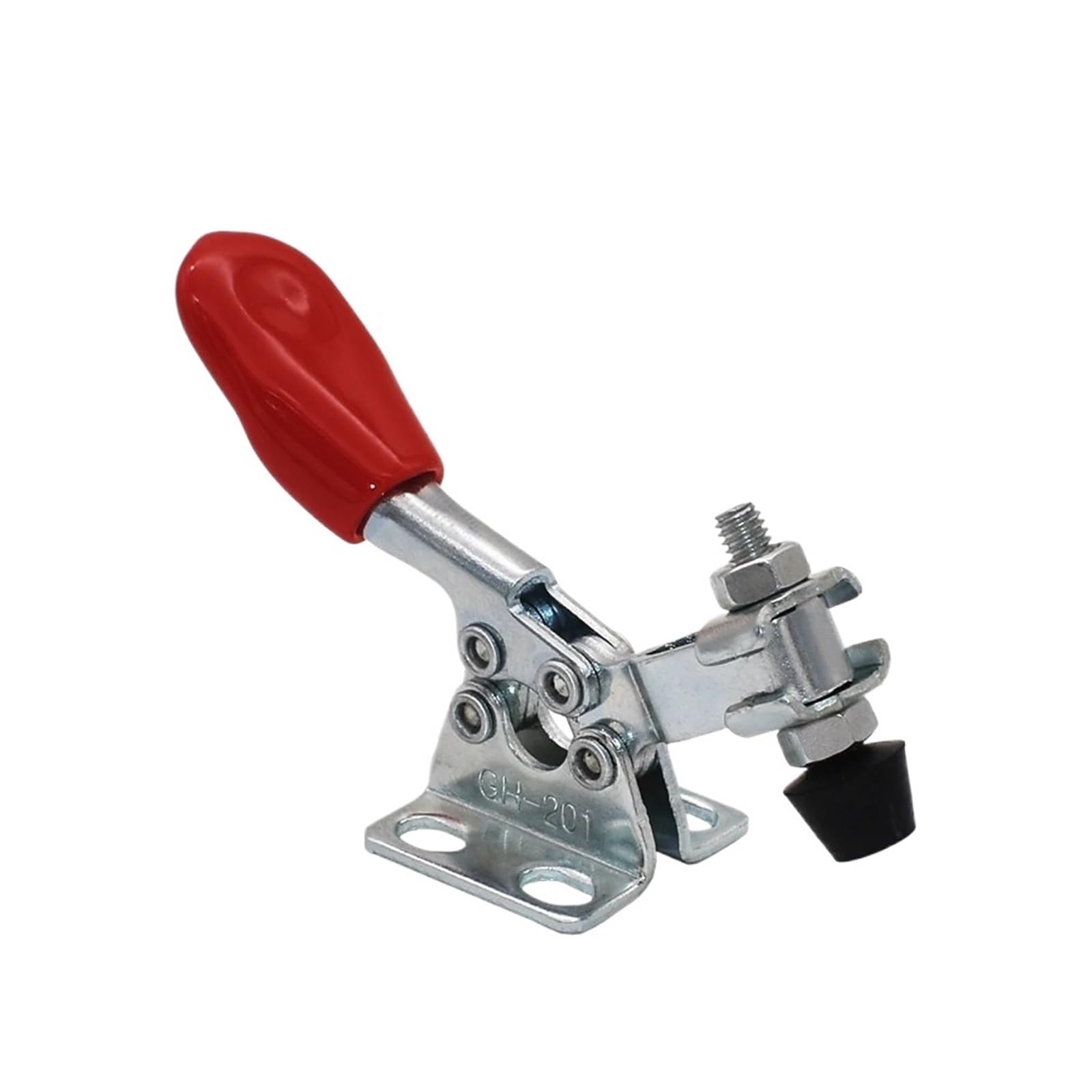 Morsetti orizzontali GH-201 / GH-201-A Morsetto fisso livellante Vite M4 Leva di bloccaggio rapido Clip rapida universale Dispositivo verticale Orizzontale 200 pezzi(GH-201)