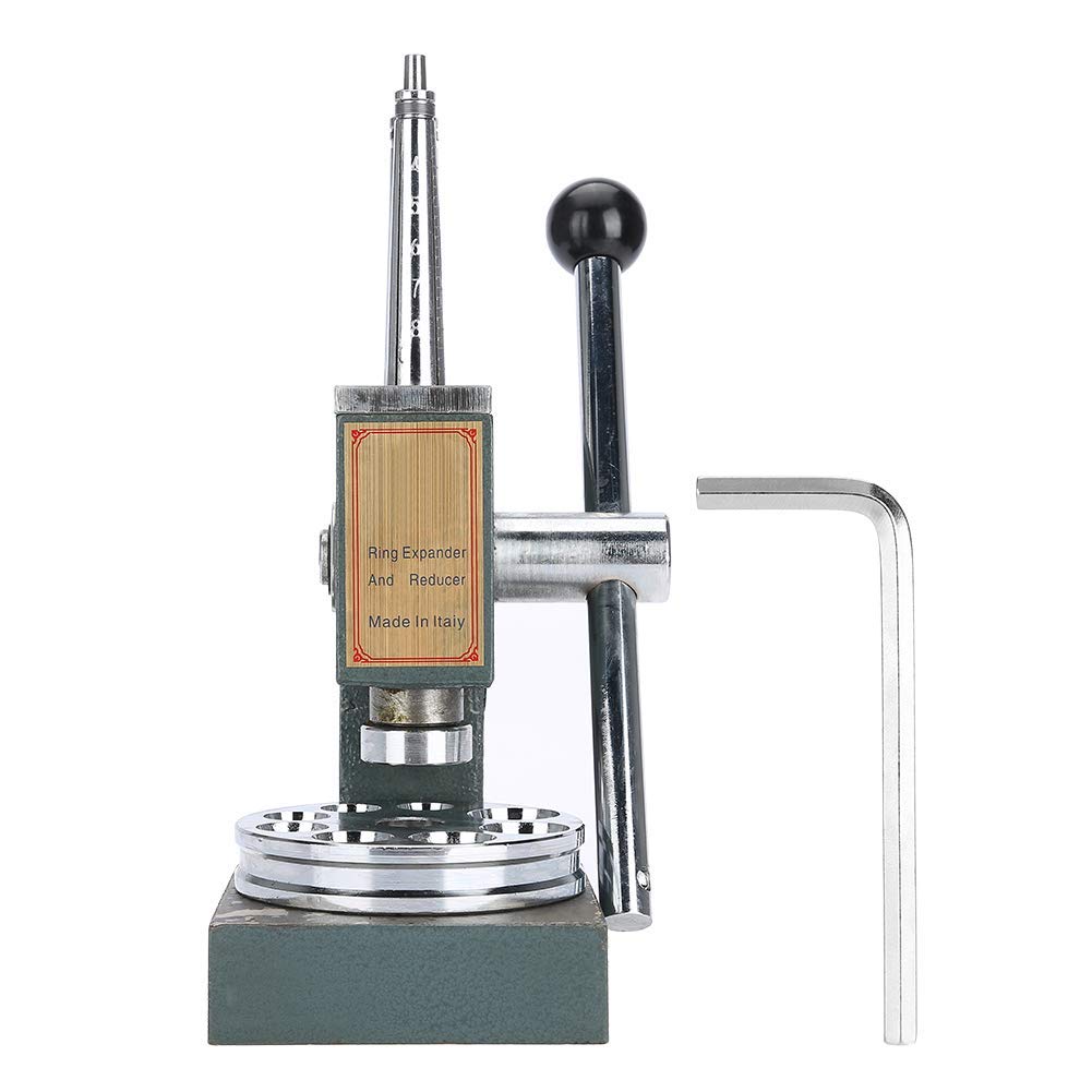 Zymothrix Herramienta de ajuste de tamaño con varilla doble, reductor y ampliador para anillos, ideal para uso doméstico y ahorro de dinero