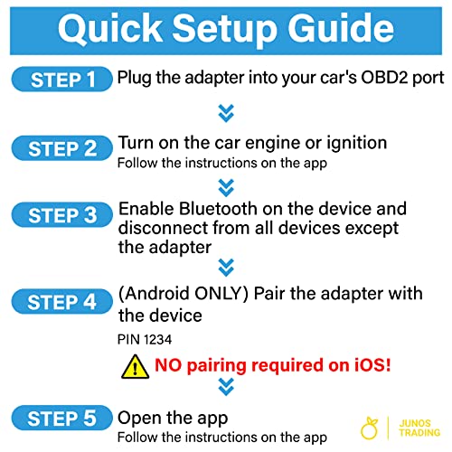 UniCarScan UCSI-2100 OBD2 Bluetooth para BimmerCode en iOS y Android 5