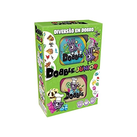 Galápagos, Dobble: Junior, Jogo de Cartas para Família, 2 a 5 jogadores, 10 min