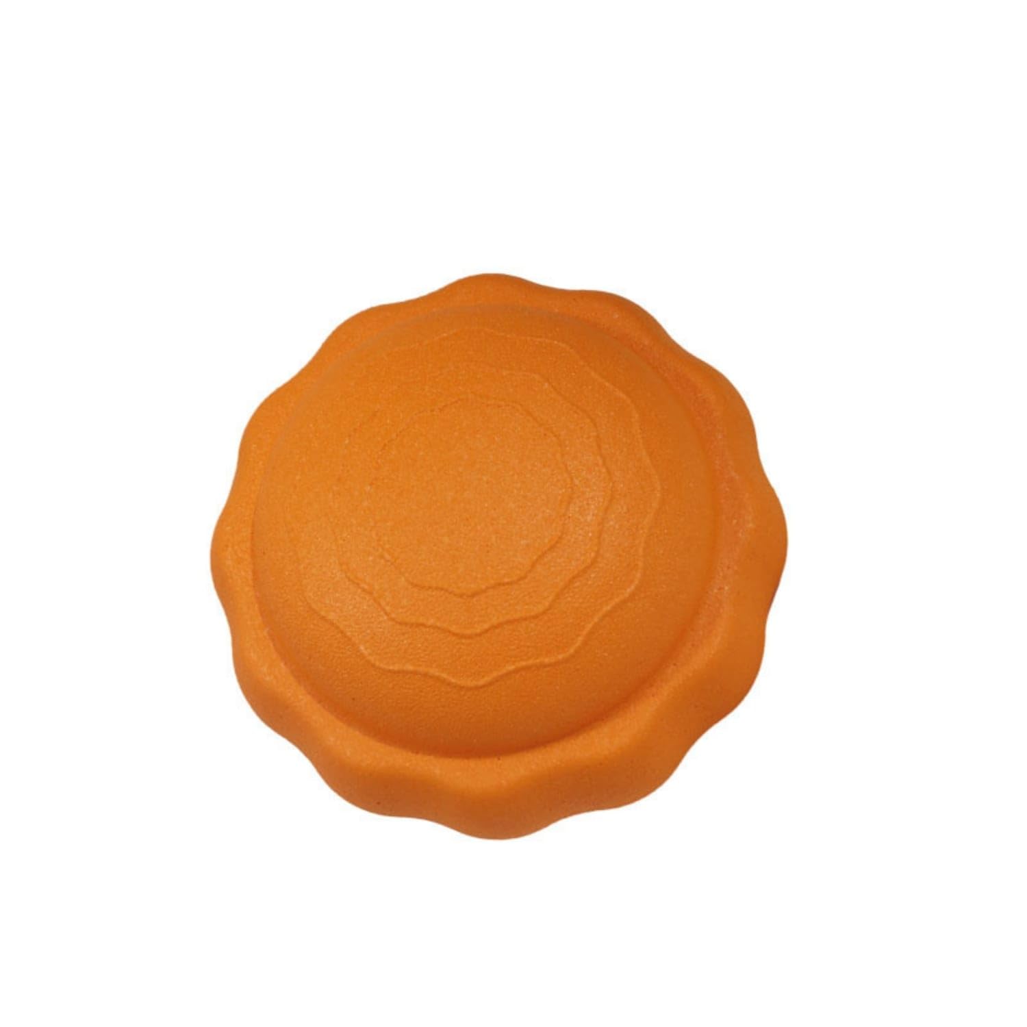 Cushioned Stepping Stone with Textured Surface Low-Height Stepping Stones with Non-Slip Surface Sensory Balance Training Stone Lightweight for Toddlers, Playroom, Orange, Wave-image-3