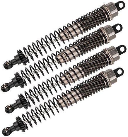 Yiguo 4pcs RC 180007 Shock Absorber for HSP 94180 1:10 Scale Rock Crawler Grey